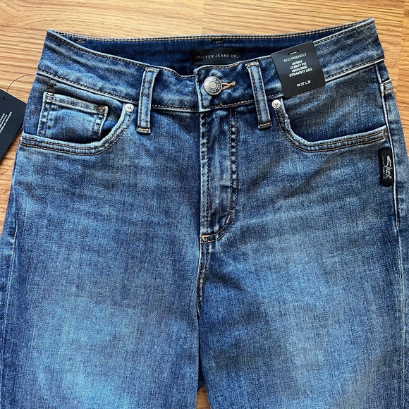 Women's Silver Jeans High Rise Curvy Fit - Picture 2 of 8